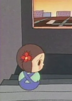 泣いていた女の子