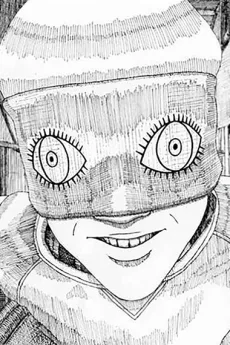 福来町、トンネル路地の男 