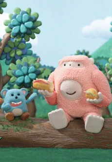 モリモリ島のモーグとペロル 