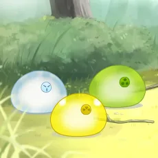 スライムたちの井戸端会議