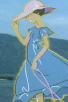 水色のワンピース