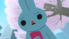 駐車場でアメを食べたね