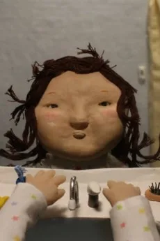 母の手、娘の髪