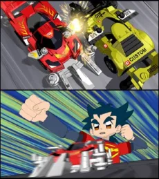 チョロQデッキシステム Qファイターズ!