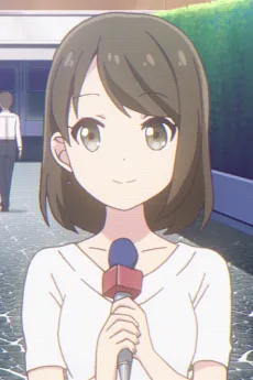 女性レポーター