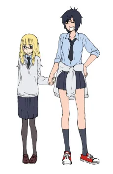 外人ちゃんと無神経ボーイッシュちゃん