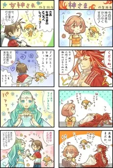 牧場4コマ劇場