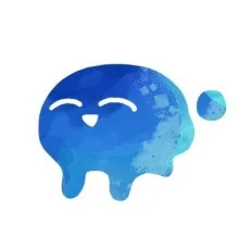とけたあお