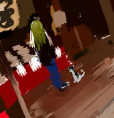 太ったおばさん